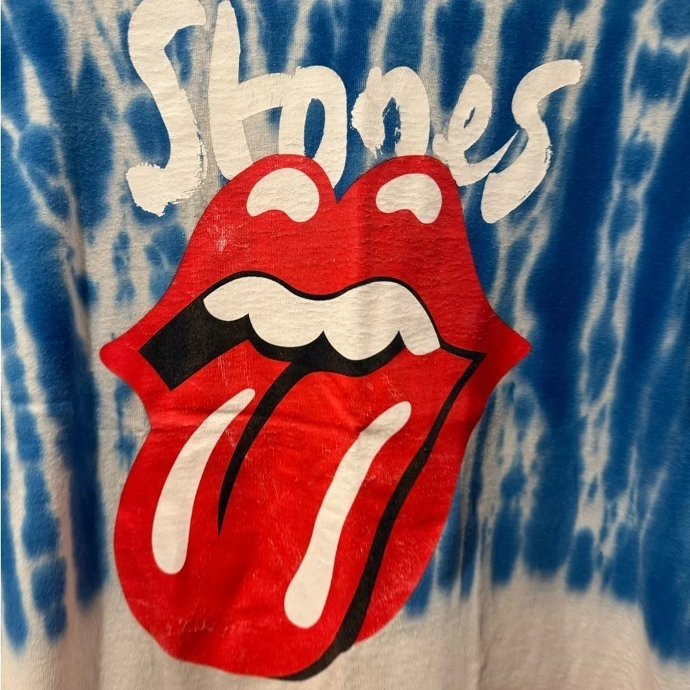 The Rolling Stones No Filter Tie Dye Tour Concert T-Shirt - Picture 3 of 7